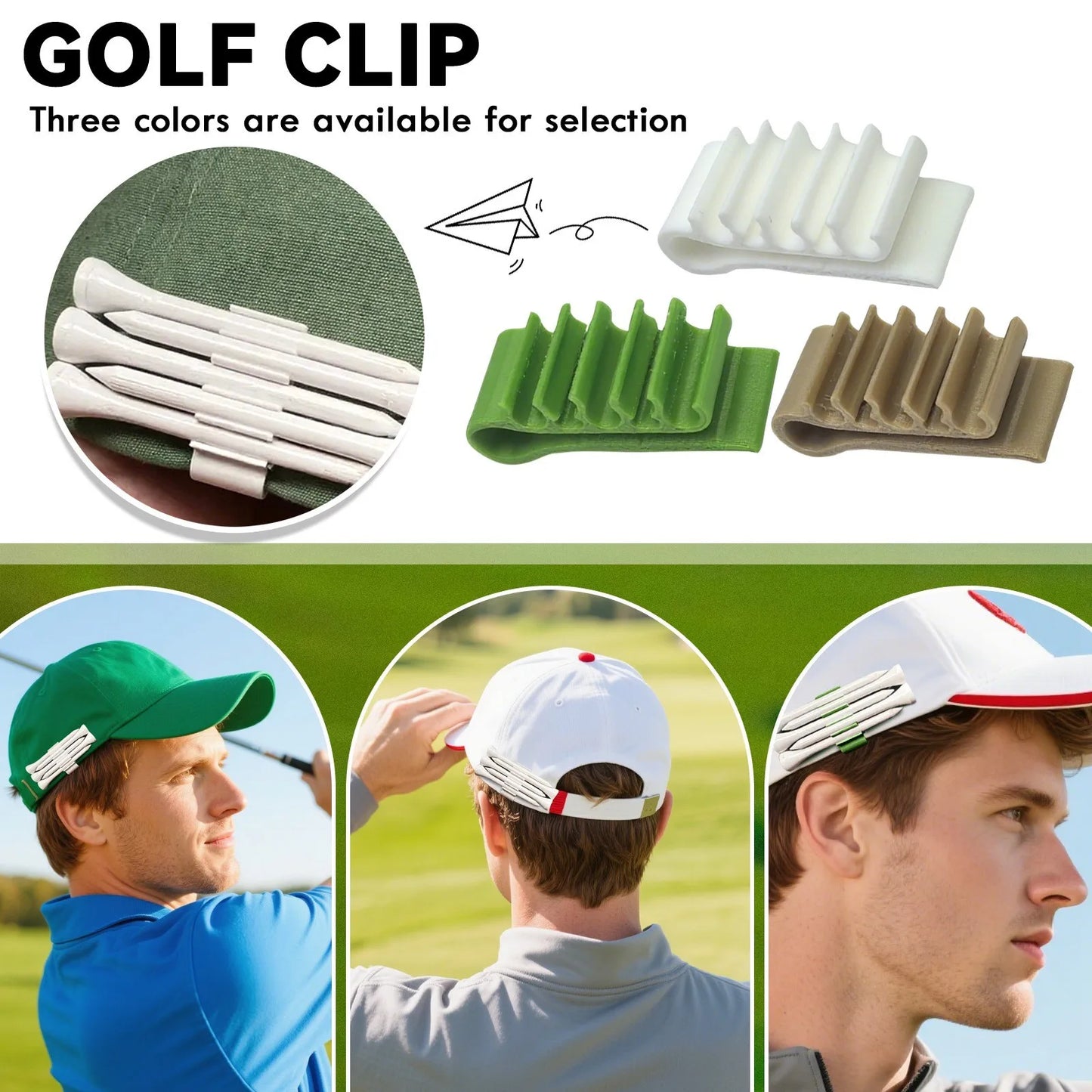 Golf Hat Tee Holder